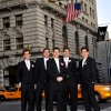 Eric and Groomsmen, Park Avenue portait